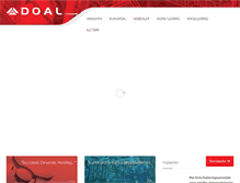 Tablet Screenshot of doal.com.tr